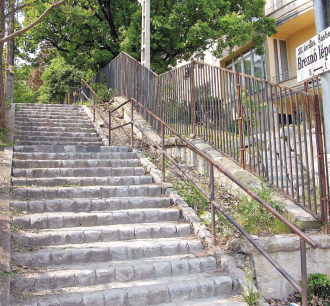 Breznó lépcső